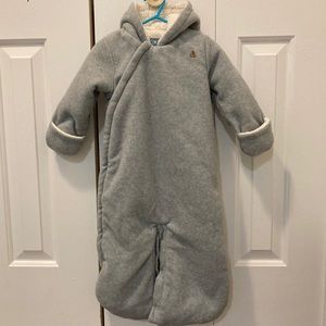 Baby Gap Convertible Fleece Snowsuit